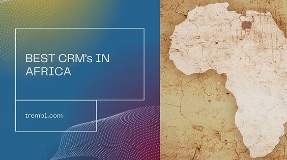 Dashboard showing AI-driven CRM insights for an African SME
